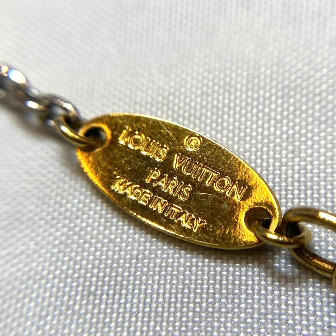 LOUIS VUITTON ロゴマニア ピアス ゴールド 片耳
