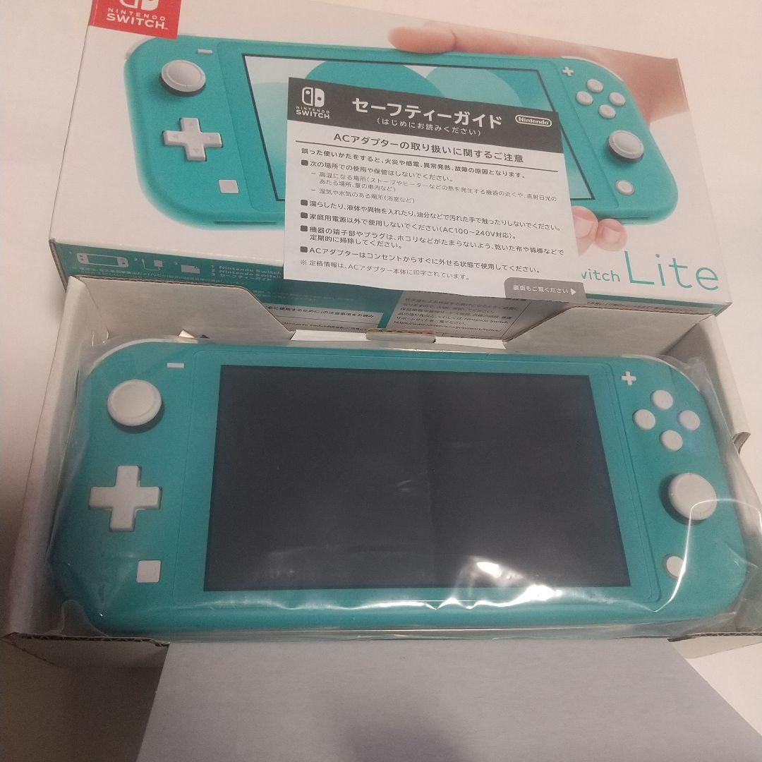 [美品]Nintendo Switch Lite ターコイズ 2022年製
