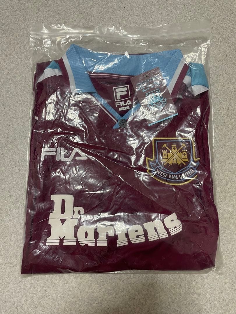 FILA West Ham United Lサイズ ポロシャツ