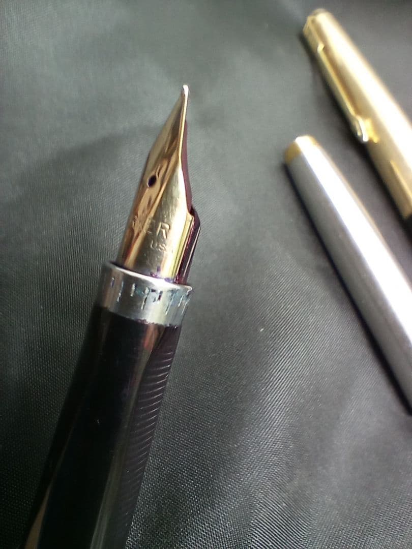 パーカー万年筆75 中古　ペン先14k　オマケ付