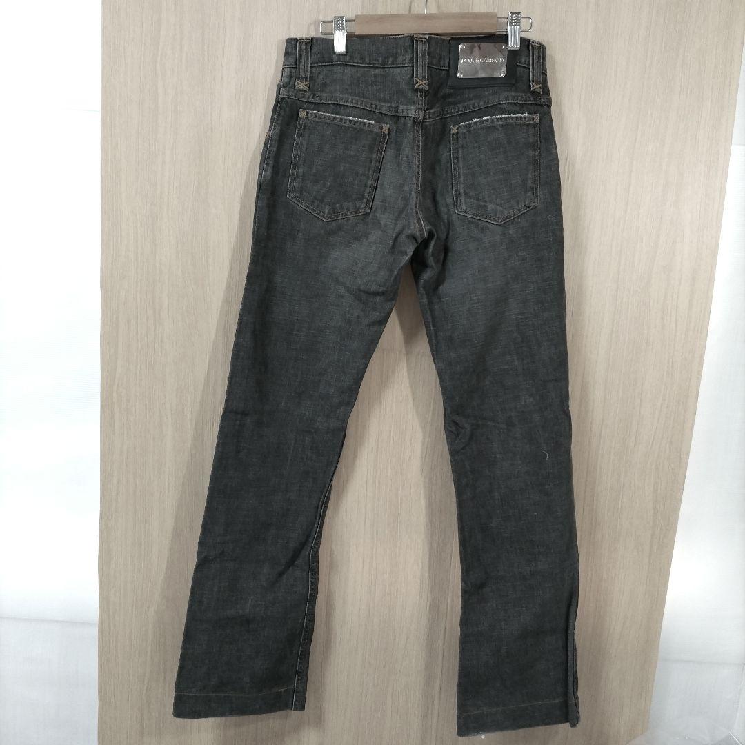 DOLCE&GABBANA ダークグレーストレートデニム F
