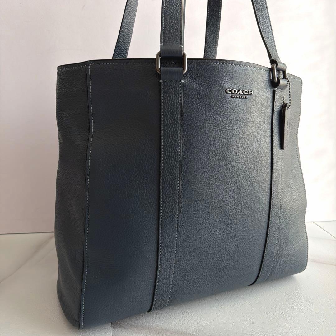 極美品 COACH ハドソン 2way トートバッグ A4 PC 収納可能