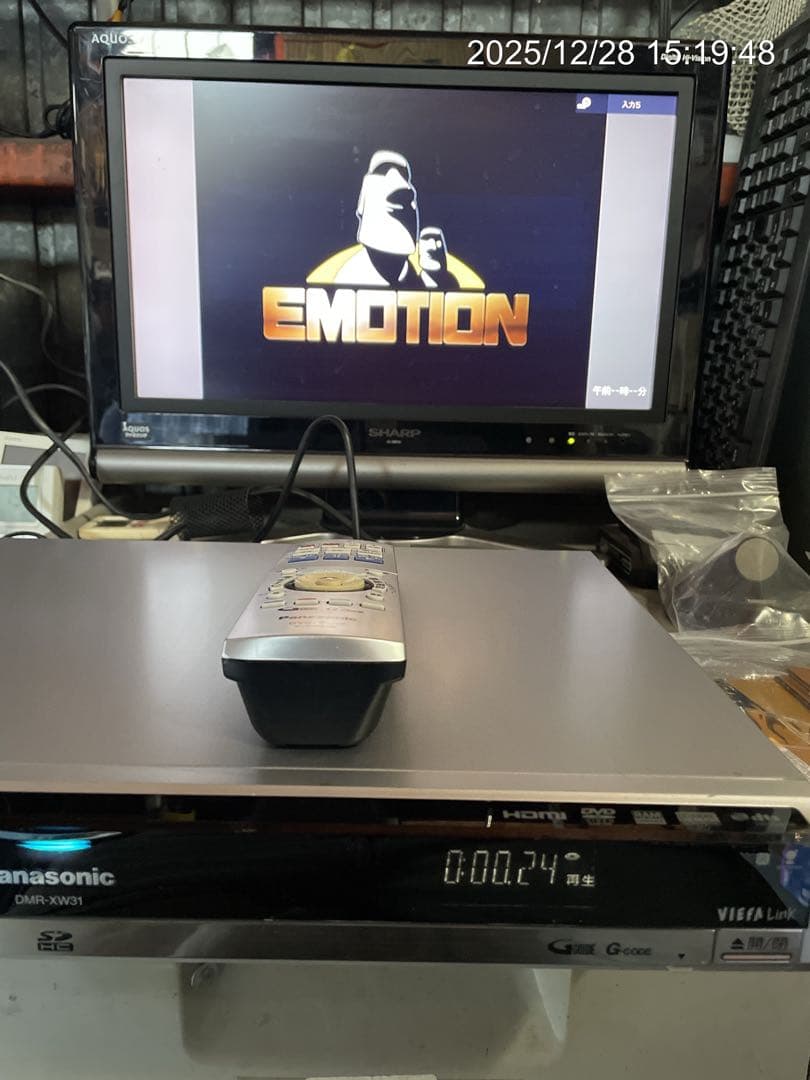 ★動作〇★ DVD レコーダー Panasonic DMR-XW31 VIERA