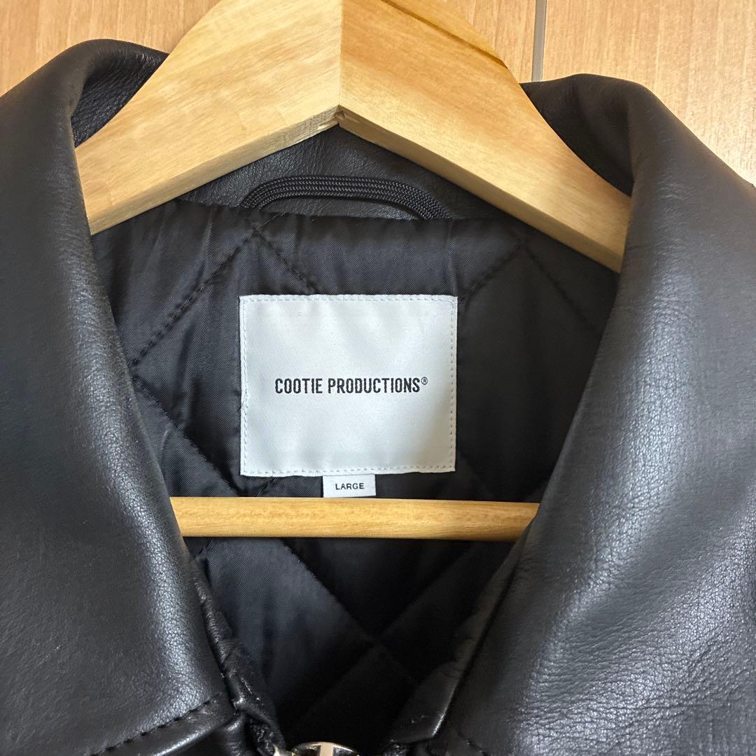 cootie Leather Policeman Jacket レザージャケット