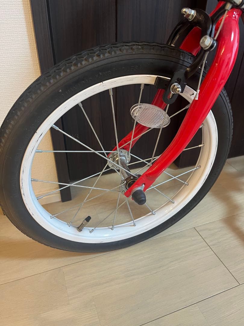 直接手渡し希望　People 子供用自転車 赤