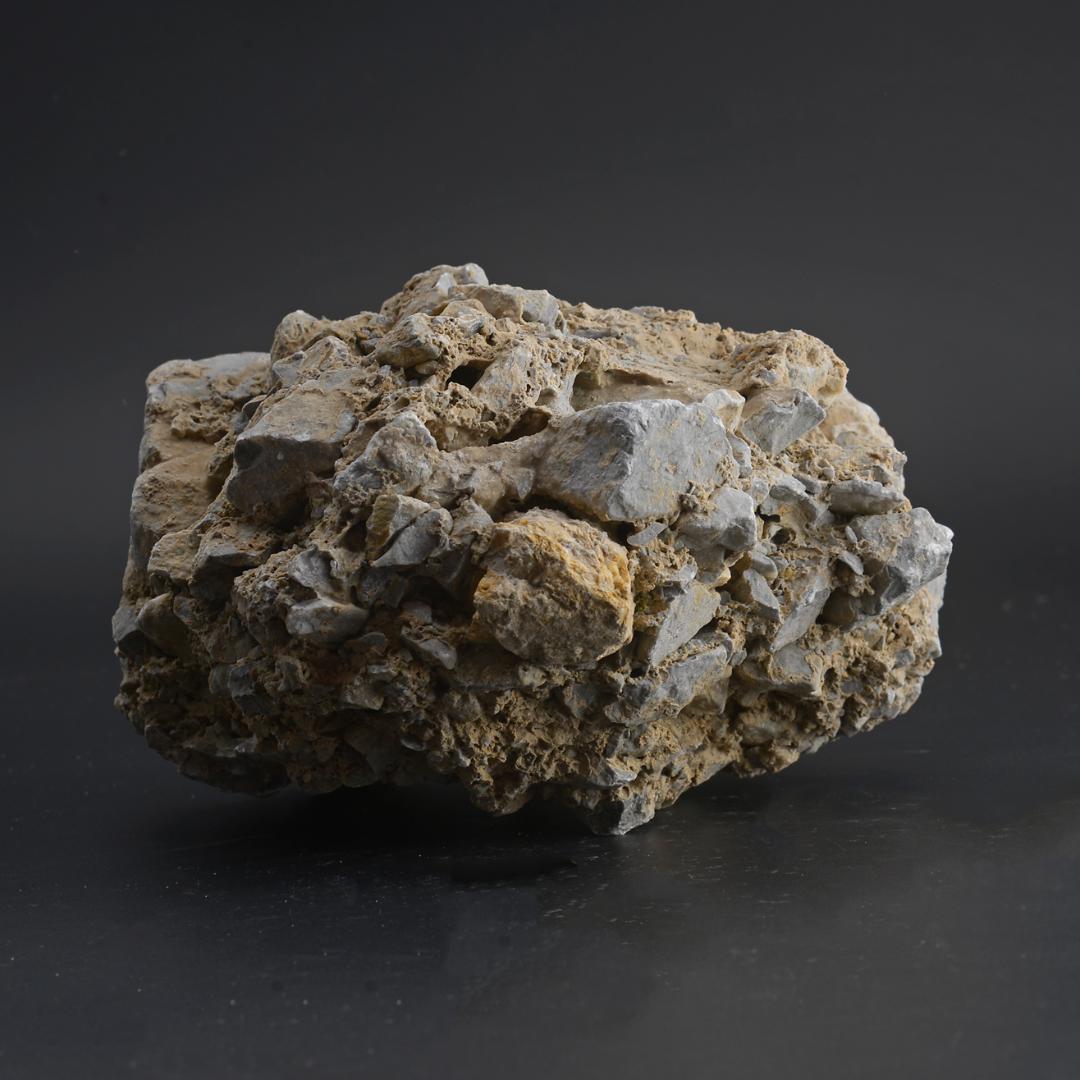 さざれ石（石灰質角礫岩 W21.5cm/D19.2cm/H13.1cm）084