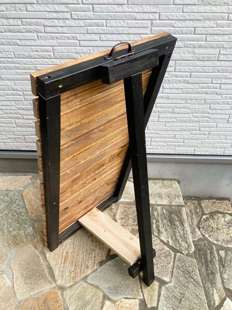 新作　Ａ型看板　ひのき　ワイルド　オリジナル　大きいスリムＬＬ　おまけ×2