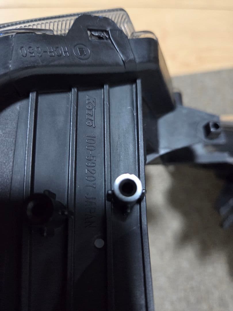 MK21ML21S ルークス　パレットSW アクリルLED加工　ヘッドライト送込
