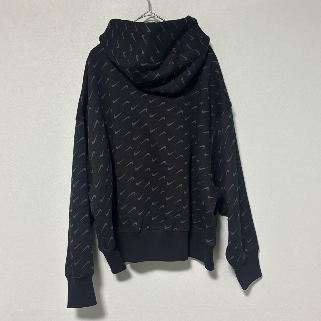 M 新品 ナイキ スウェット フェニックス オーバーサイズ 黒 フーディ