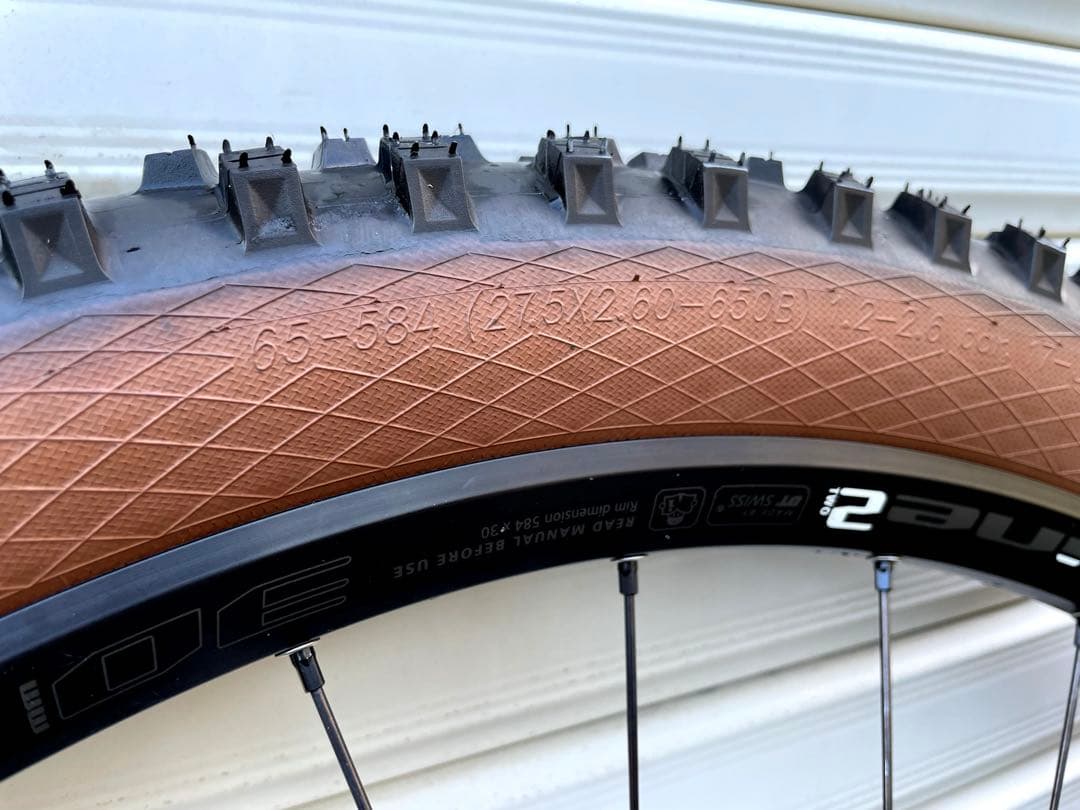DTSWISS 27.5 MSフリー ホイールセット + SCHWALBEタイヤ