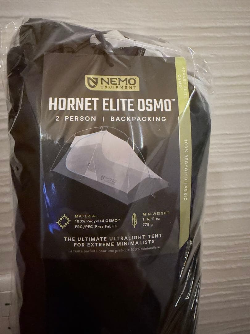 新品nemo hornet elite ニーモ ホーネットエリート オズモ 2P