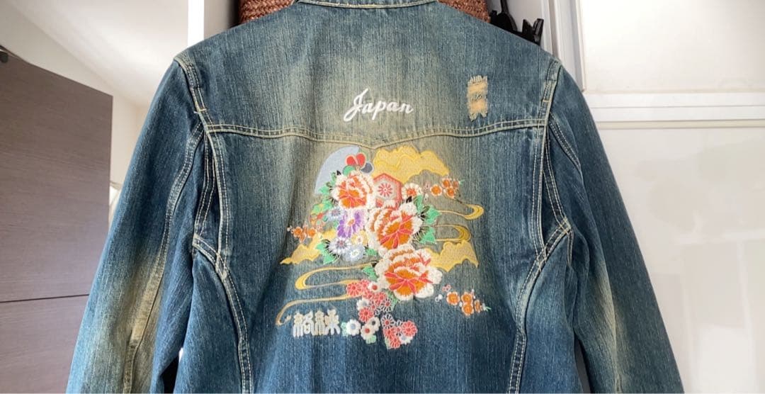 【極美品希少】Karakuri Generation 刺繍 デニムジャケット M