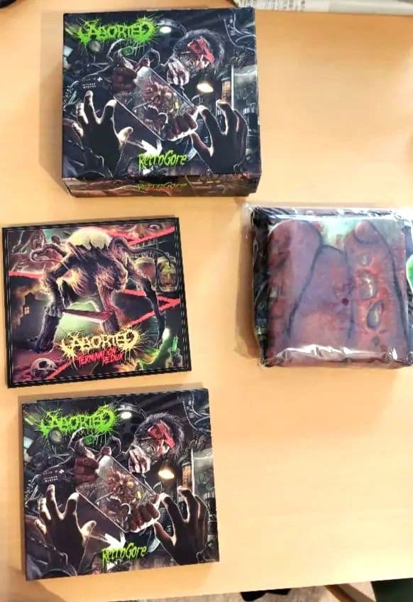Aborted（デスメタル） - RETROGORE 限定BOXセット CD