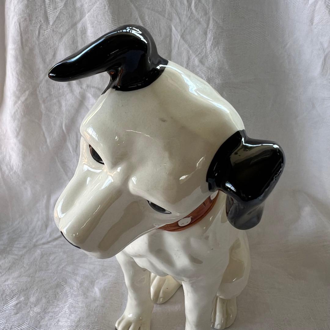 ビクター犬 ニッパー　置物　爪あり　　旧型タイプ　レア　約25cm