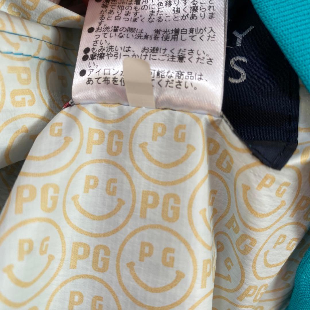 美品♡パーリーゲイツ♡ジップジャケット♡アウター♡ライトブルー♡S