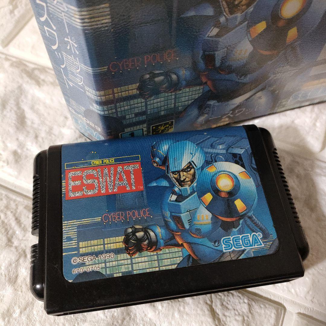 《SEGA ゲーム》★メガドライブ『ESWAT:サイバーポリス』※中古品