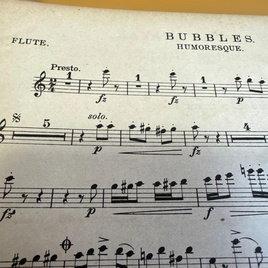希少novelty orchestra folio 新管弦楽楽譜集　1917年版