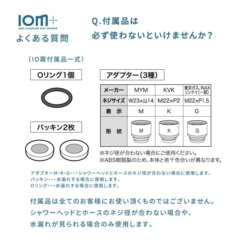 クレイツ　ディープクレンジングミストシャワー　イオムプラス