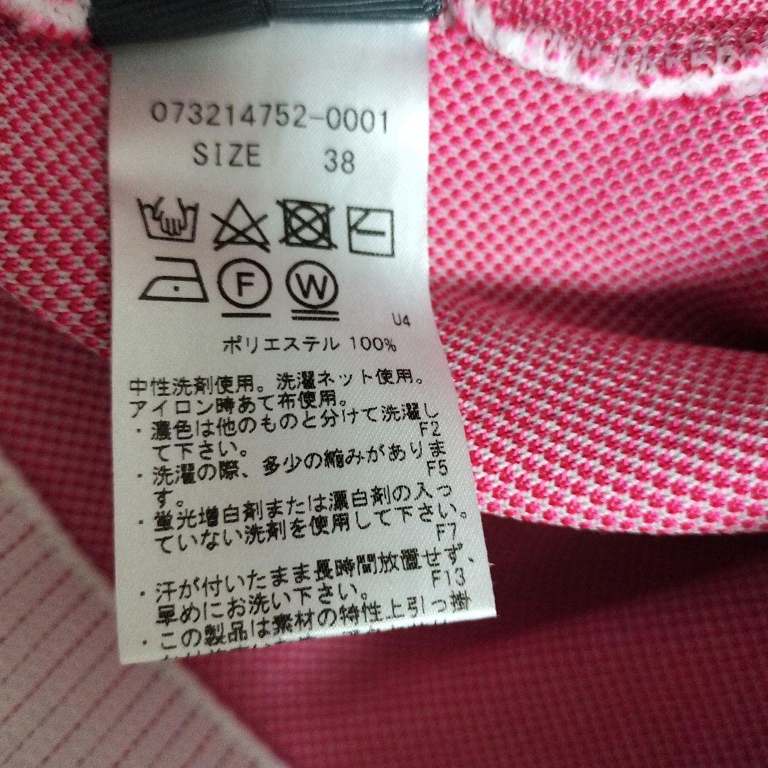 G/FORE軽量ニットカモフラ レディース38セータースニードピンク