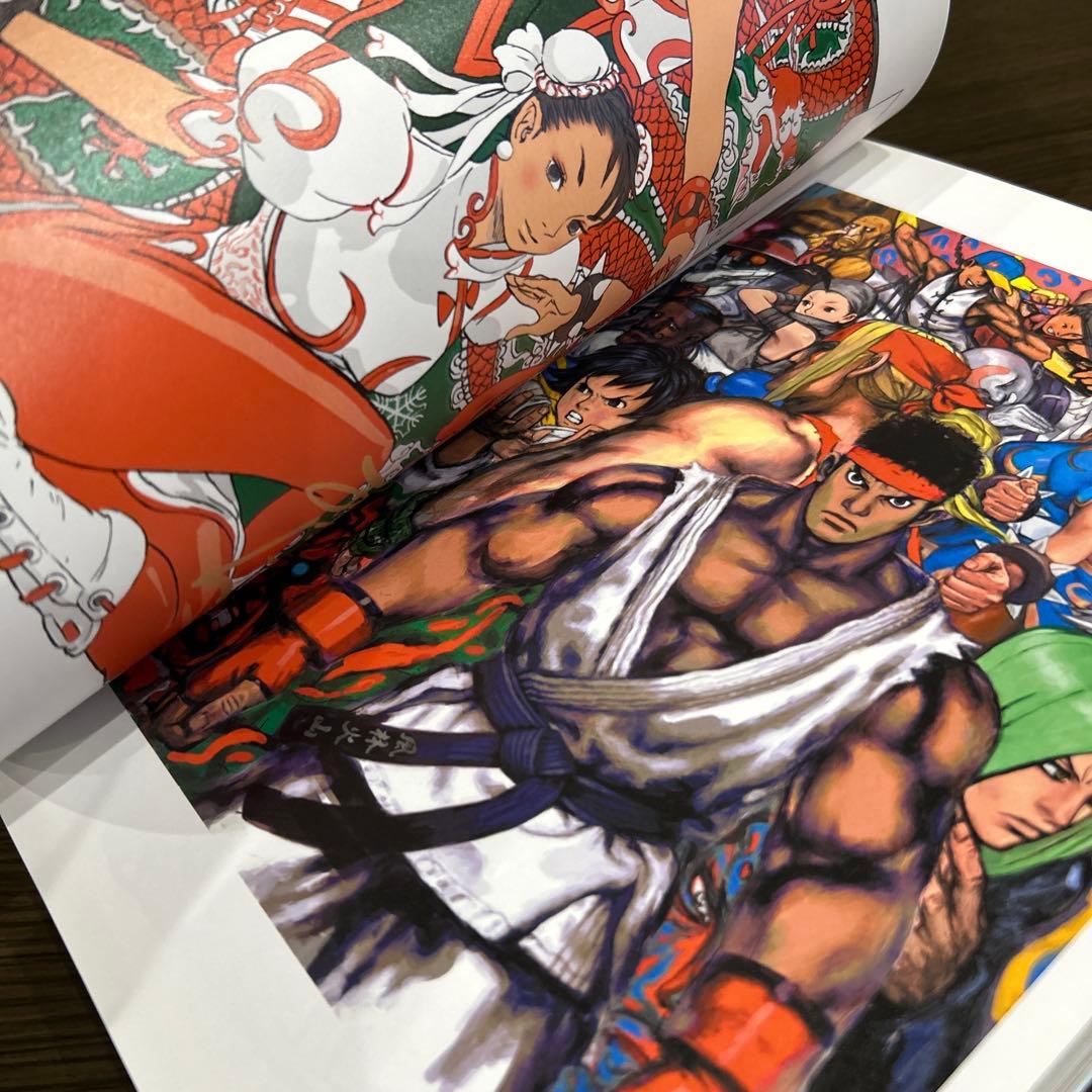 ［初版］ストリートファイターアートワークス極 画集 イラスト集 カプコン