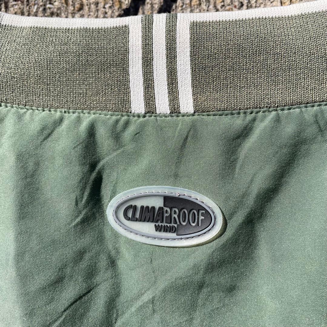 レアカラー 00s adidas GOLF 袖胸刺繍 XL 古着 プルジャケット