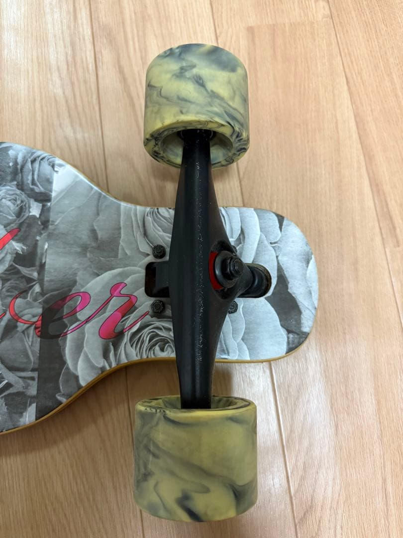 中古美品 Three Weather ロングスケートボード