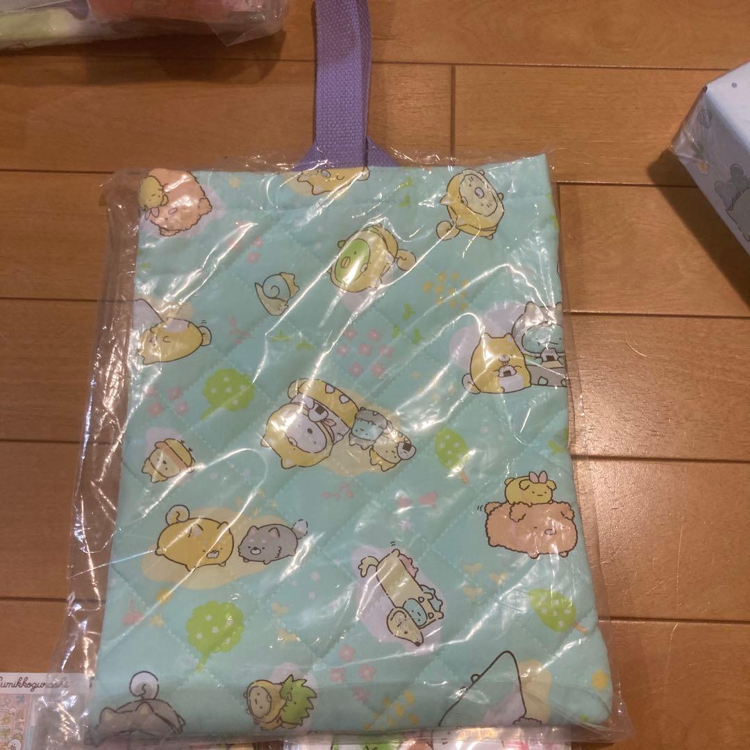 すみっこぐらし文房具お道具箱筆箱ハンカチシューズ入れ弁当箱コップマスクまとめ売り