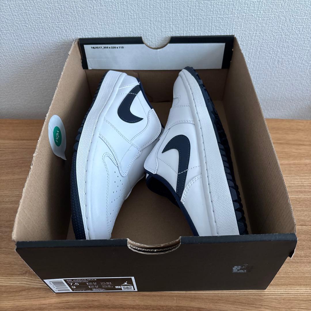 25.5cm　ナイキ　ゴルフ　シューズ　FJ1214　エアジョーダン ミュール