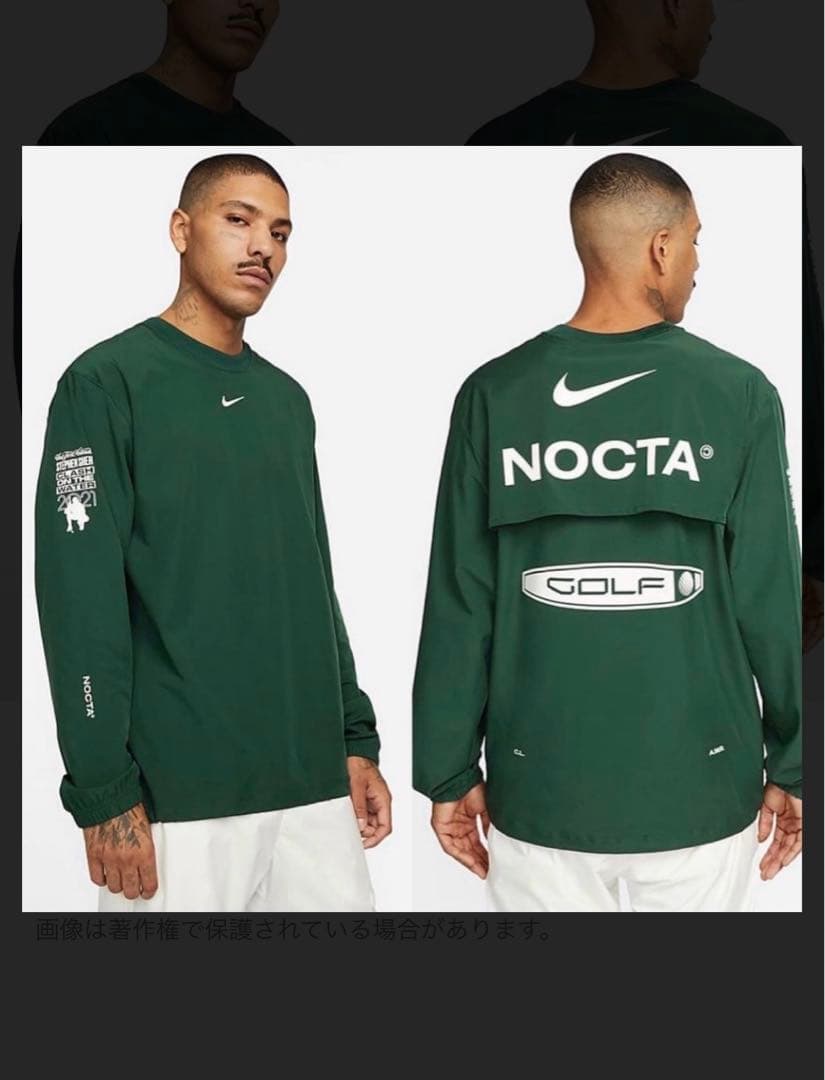 Nike NOCTA ゴルフ用長袖シャツ XS ダークグリーン