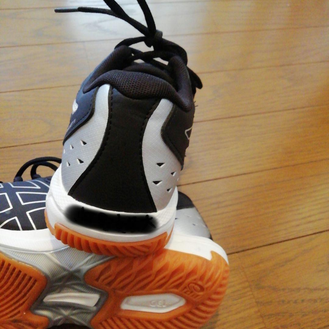 【美品】ASICS バレーボールシューズ　 ゲルロケット11 　24.5cm黒