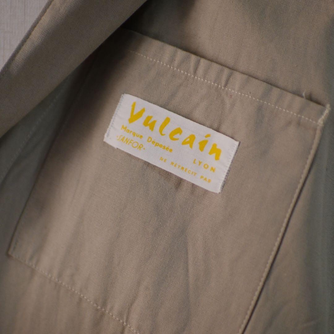 60's フレンチビンテージ　vulcain タイロッケンコート　デッドストック