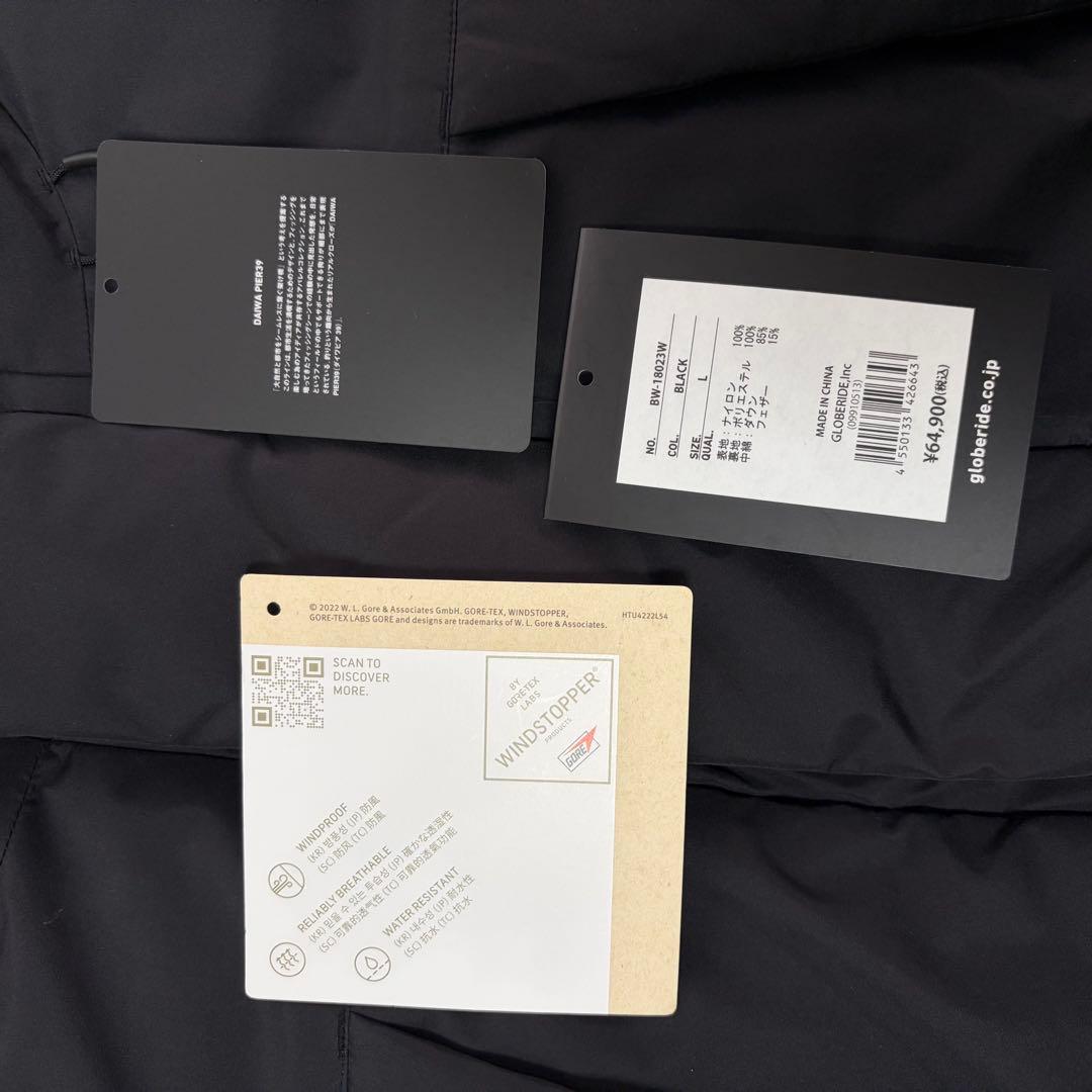 DAIWA PIER39 GORE-TEX WINDSTOPPER ダウンベスト
