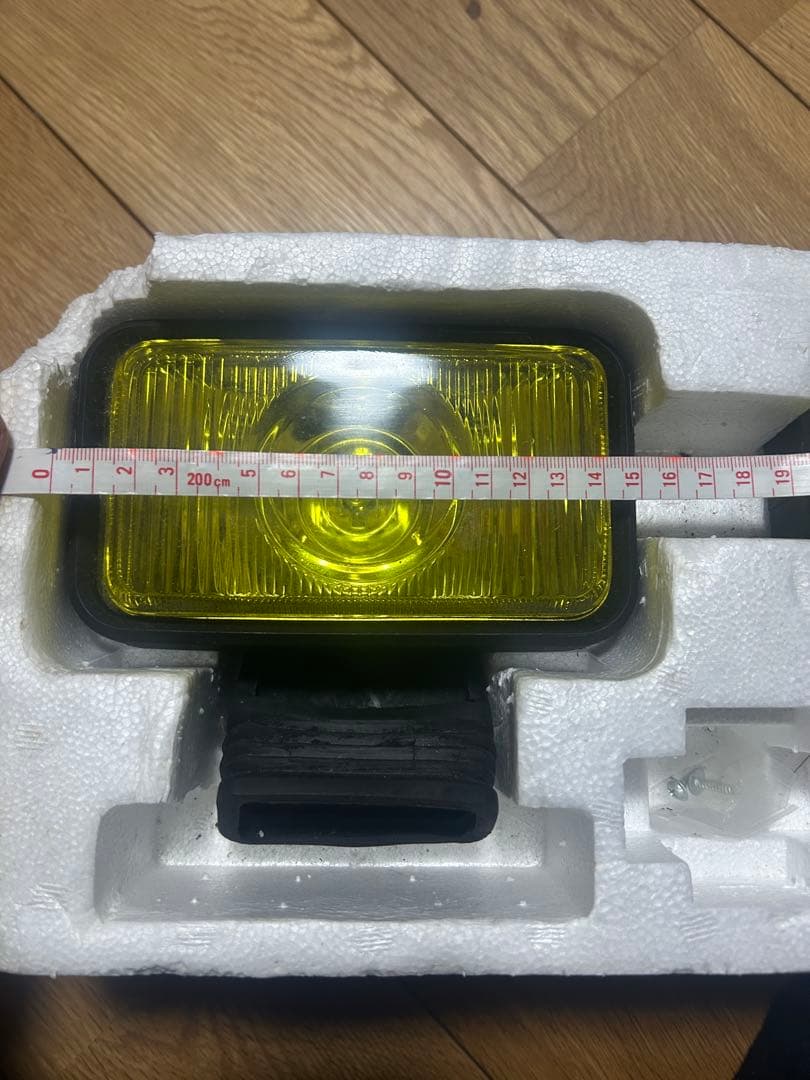 pure PURE フォグランプ 後付け 角形フォグ