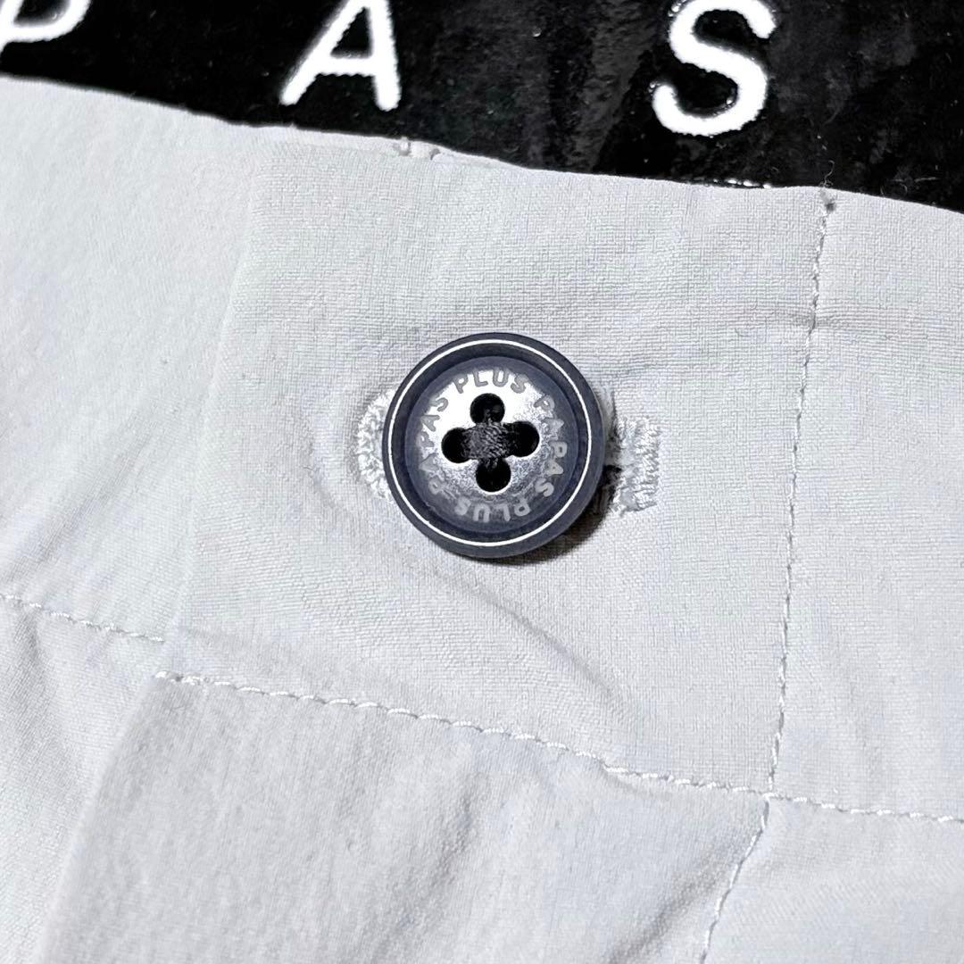【極美品】PAPAS+ ゴルフスラックスパンツ 刺繍ロゴ 希少モデル 50