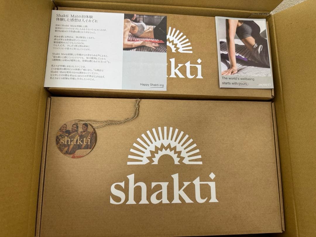 正規品タグ付き　シャクティマットandピローセット