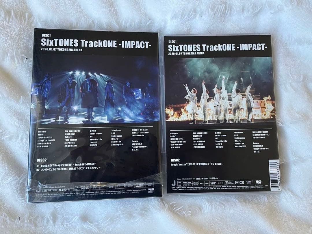 SixTONES LIVE DVD まとめ売り
