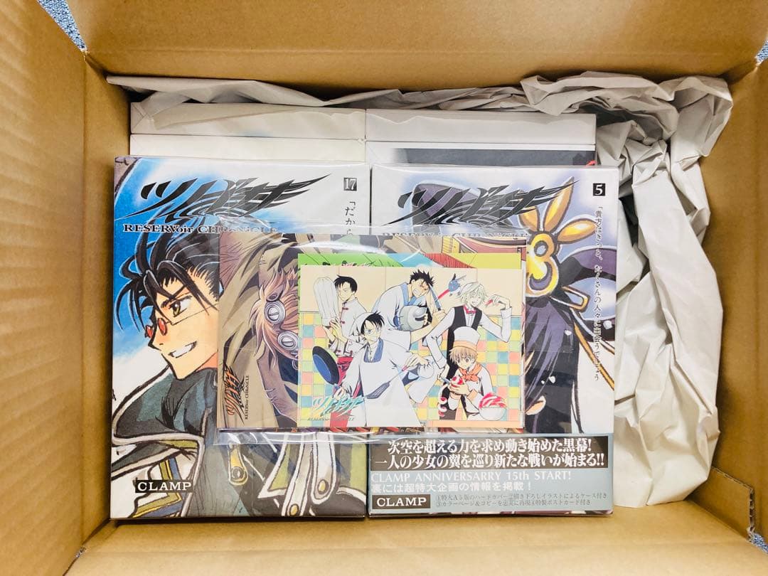 ほぼ全巻初版特典✨ ツバサ 豪華版 全巻 1〜28 ポストカード カレンダー