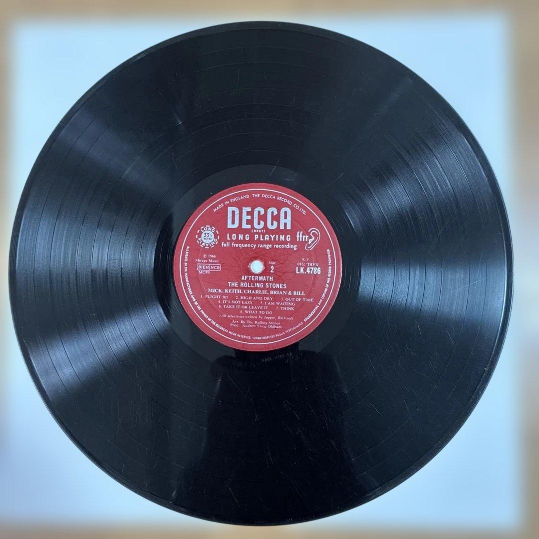 ローリングストーンズ 名盤 レコード アフターマス UKオリジナルモノ盤