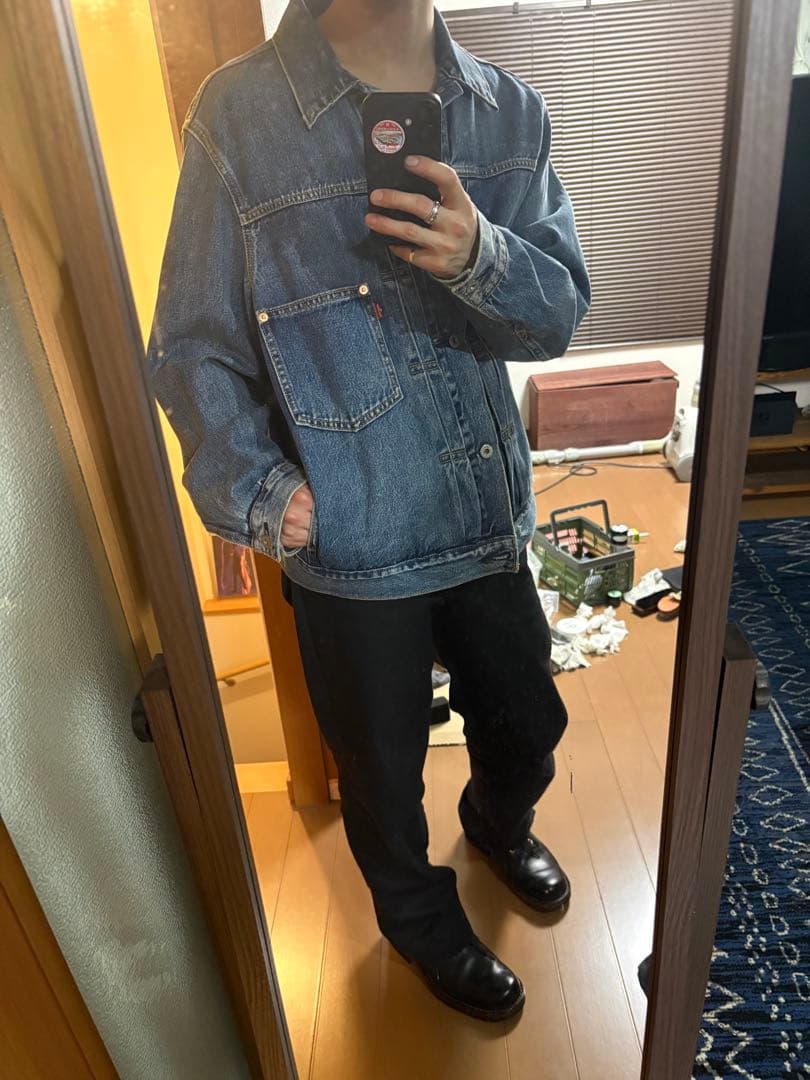 リーバイスプレミアム　type1 1st トラッカージャケット