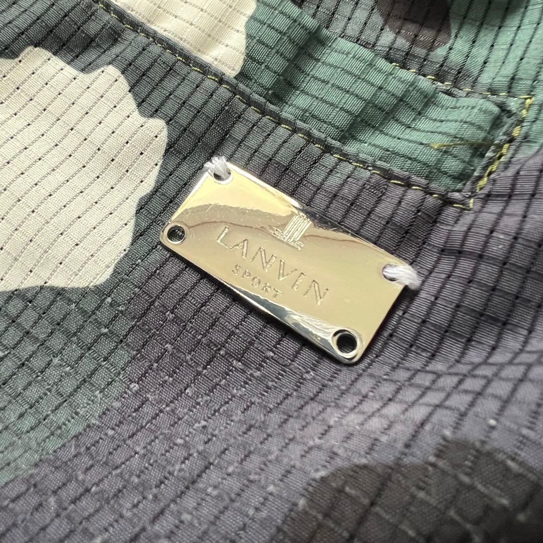 LANVIN SPORT ランバンスポール　セットアップ　カモフラ　迷彩　ゴルフ