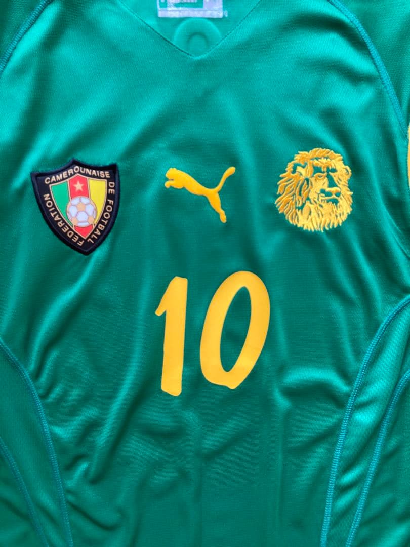 【激レア】カメルーン代表 エムボマ 日韓W杯2002 正規品 ユニフォーム