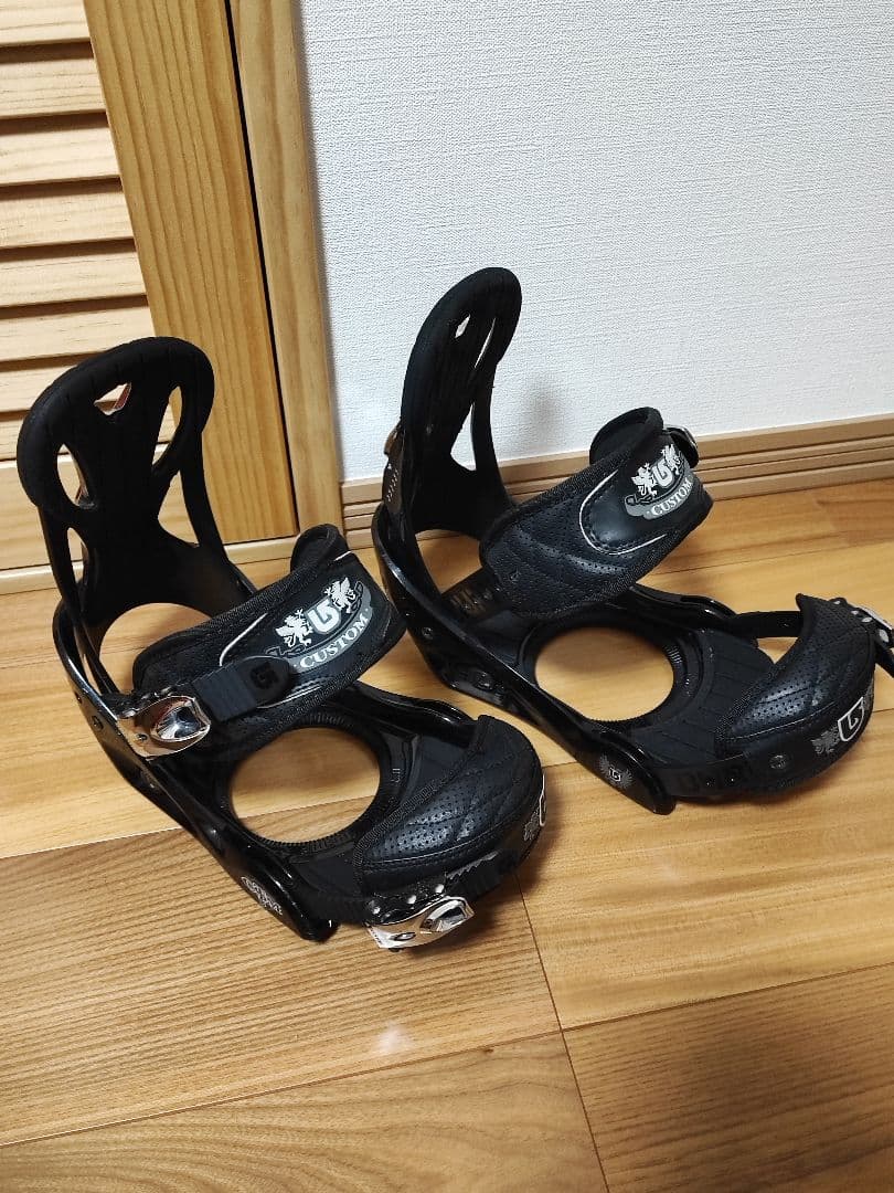 BURTON ビンディング CUSTOM カスタム 黒 サイズS