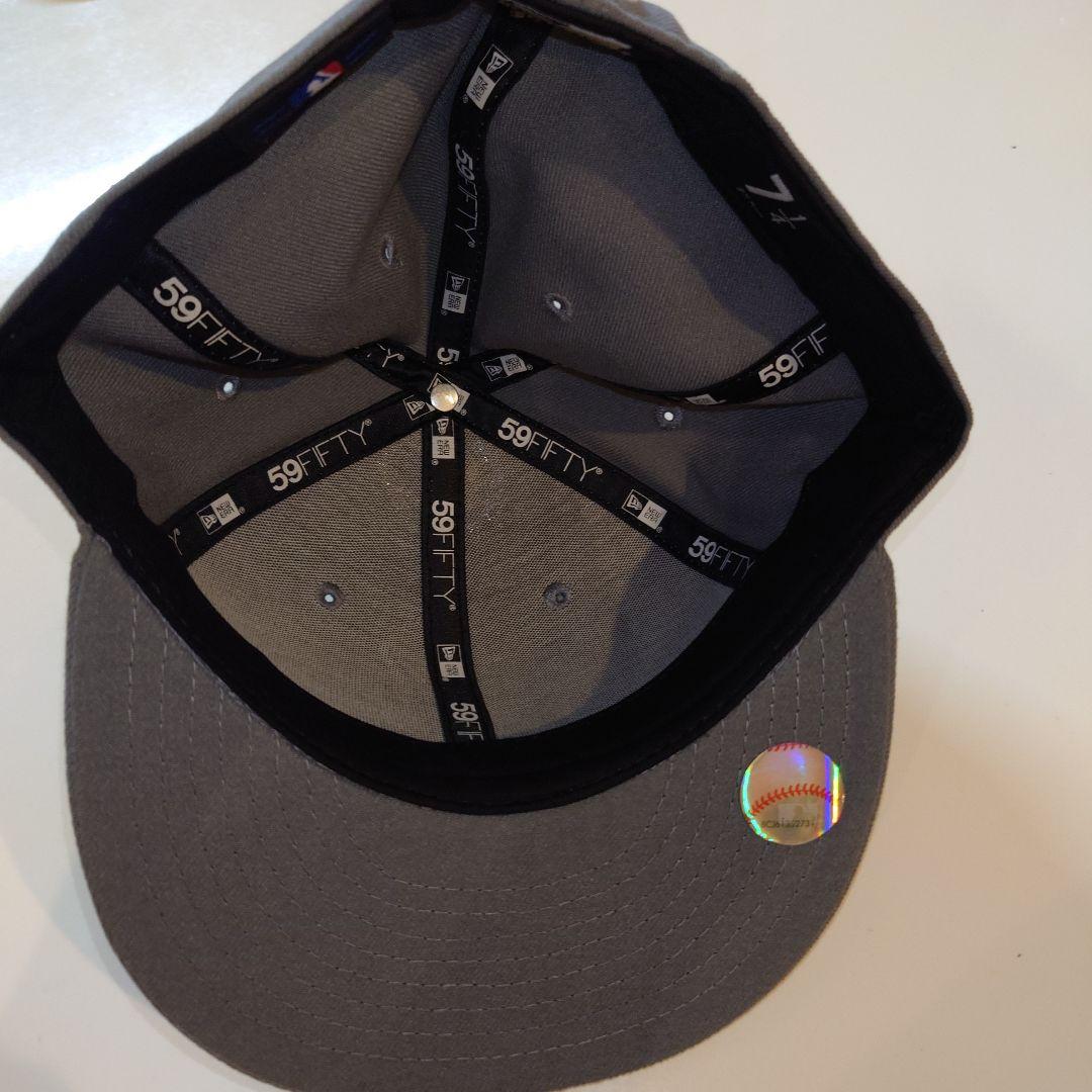 New Era アトランタ・ブレーブス キャップ 7 1/4 グレー