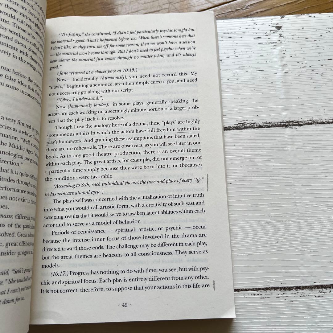 SETH SPEAKS セスは語る　洋書 英語版