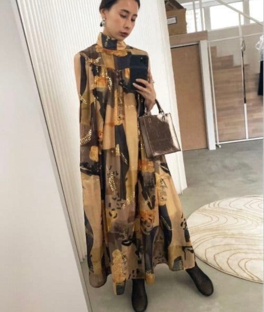 EMILIE GATHER DRESS　アメリヴィンテージ