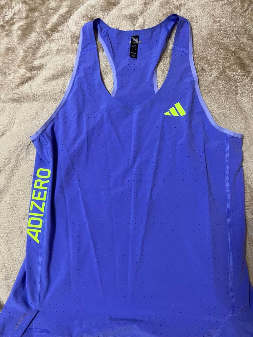adidas ADIZERO シングレット＆ショートパンツ セット