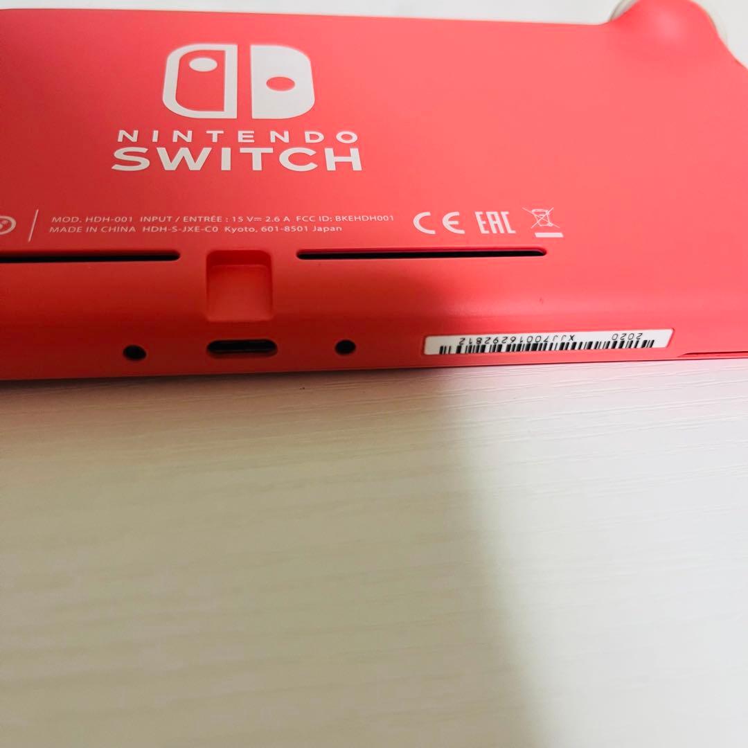 ニンテンドーSwitch ライト　本体　ピンク