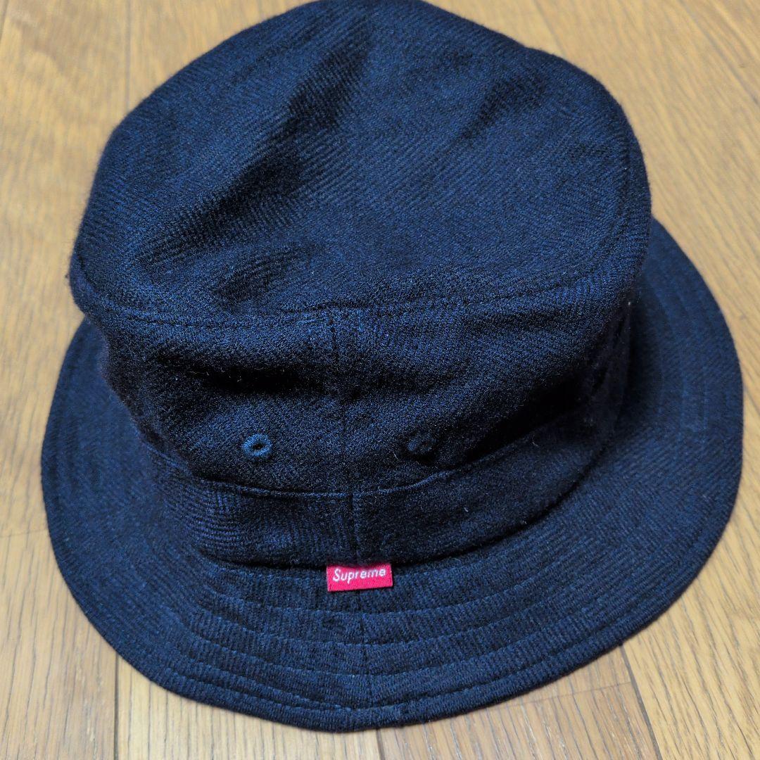 Supreme ロロピアーナウールバゲットハット黒Ｓ〜М〰️USA