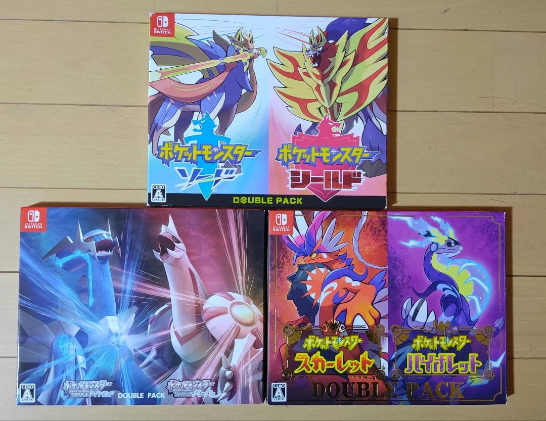 6ソフト+非売品 説明欄 ポケットモンスター ダブルパック