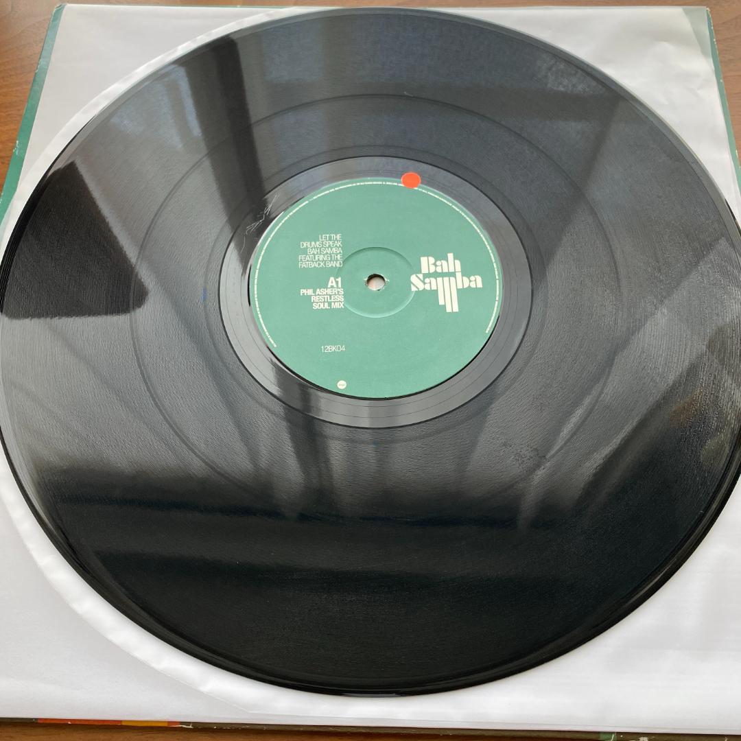 洋楽 12\" Bah Samba Let The Drums Speak UK ORG